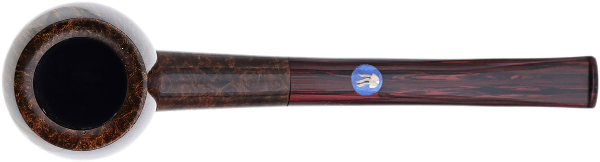 Valbruna Smooth Brown Bent Egg with Cumberland Stem (Two Jellyfish) (Calypso)