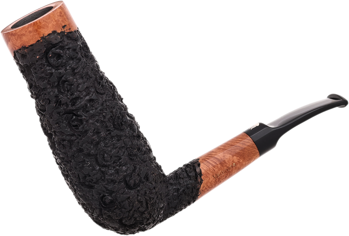 Rusticated Chimney (Three Jellyfish) Tobacco Pipe
