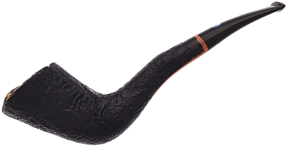 Valbruna Sandblasted Zulu with Ebonite Stem (Two Jellyfish)