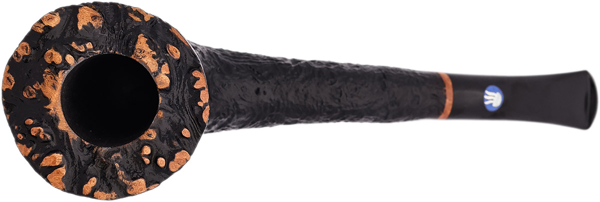 Valbruna Sandblasted Zulu with Ebonite Stem (Two Jellyfish)