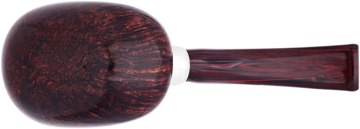 Valbruna Smooth Brown Volcano with Cumberland Stem and Silver (Two Jellyfish) (Calypso)