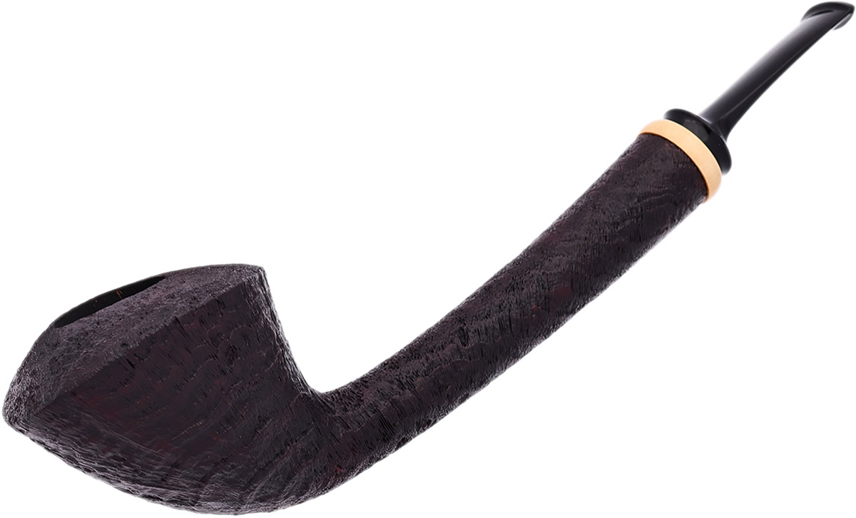 Madao3000 Sandblasted Long Shank Bent Dublin with Boxwood