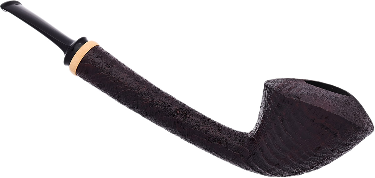 Madao3000 Sandblasted Long Shank Bent Dublin with Boxwood