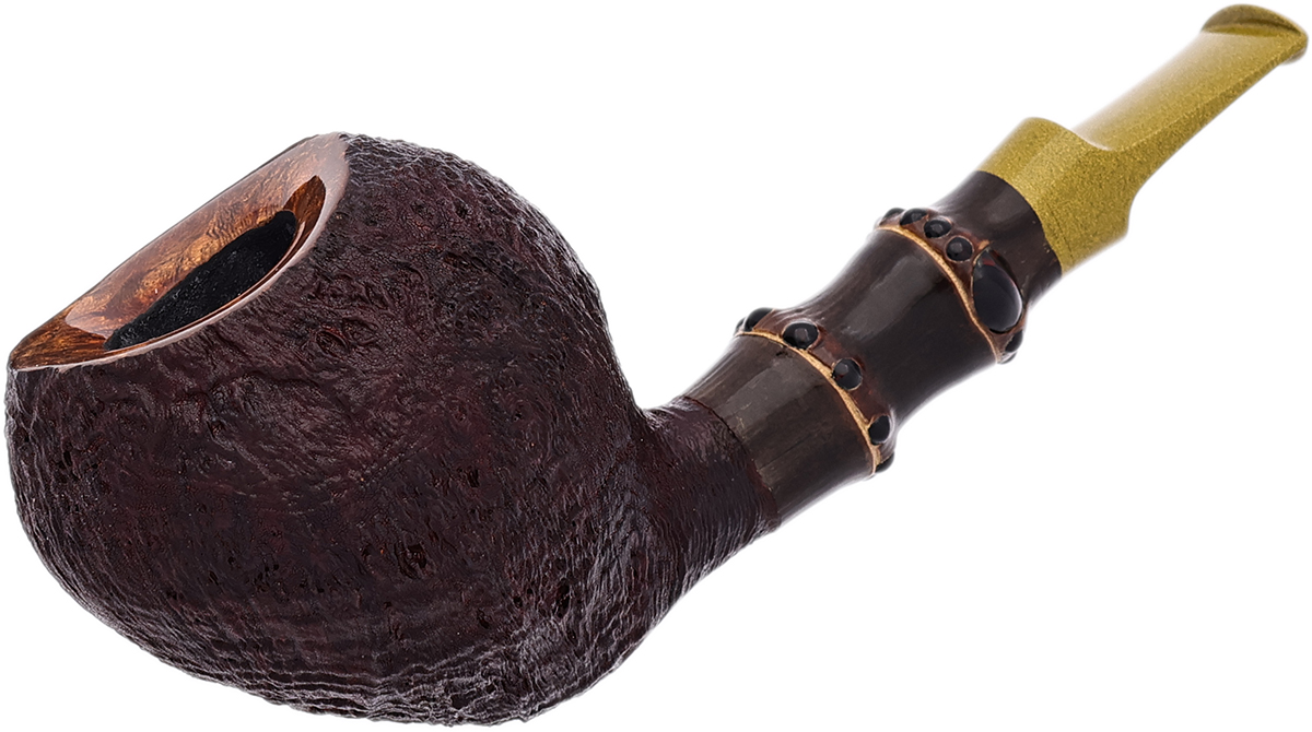 Xin Pipes Sandblasted Acorn with Bamboo
