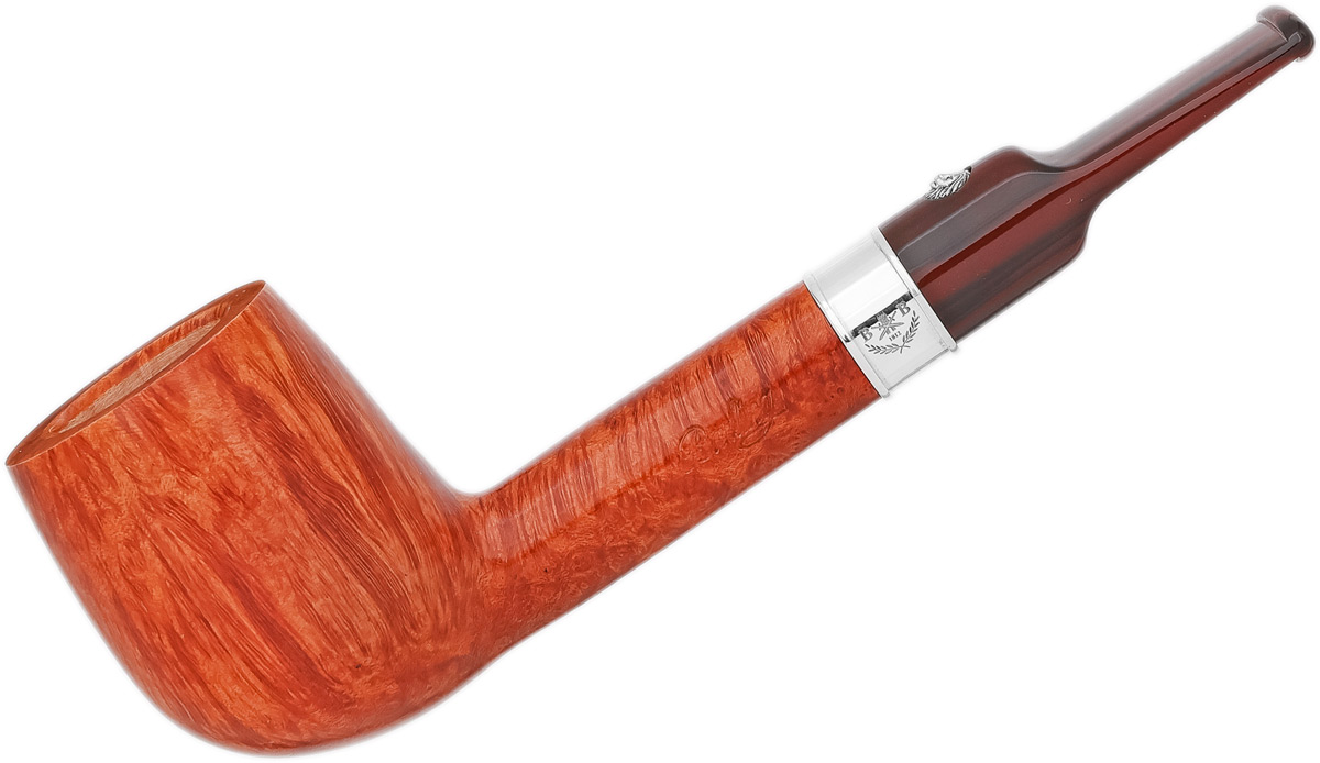 パイプ Barling BENJAMIN 9mm バーリング ベンジャミン 喫煙具 スターリングシルバー BJ TE 1812 スムース仕上げ 天然木 ライオン 父の日 パイプ Barling 本体 バーリング ベンジャミン ライトブラウン 天然木