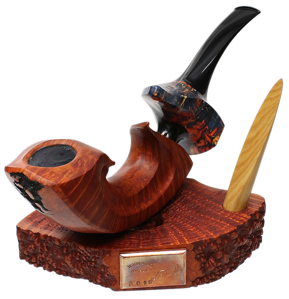 Tokutomi Smooth Horn (Hiro) (with Stand and Tamper)