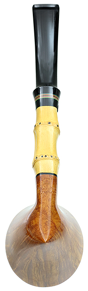Satou Smooth Bent Dublin with Bamboo and Tsuishu