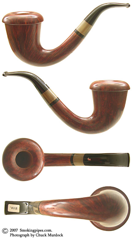 Ser Jacopo Walnut Kalabash with Ox Horn (Maxima) (L1)