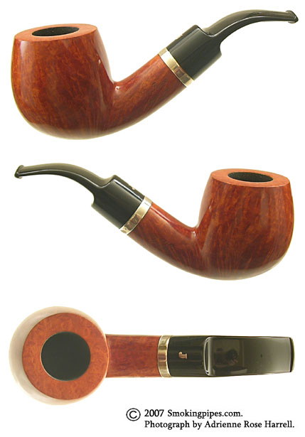 Ser Jacopo Natural Bent Billiard with Silver (Maxima) (L2)
