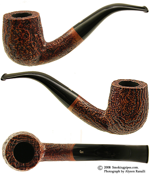 Ser Jacopo Sandblasted Bent Billiard (S2)