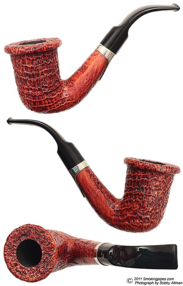 Ser Jacopo Picta Van Gogh Sandblasted Bent Calabash (S2) (03)