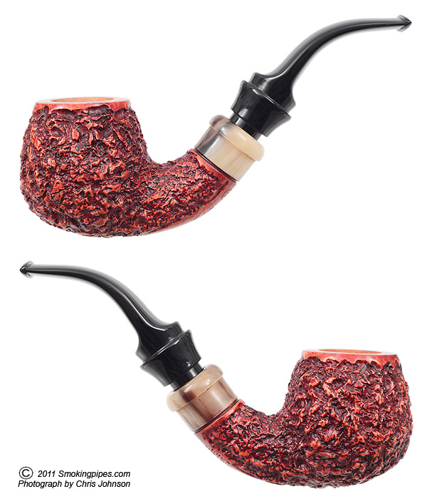 Ser Jacopo Rusticated Bent Brandy with Delecta Mount (R1)