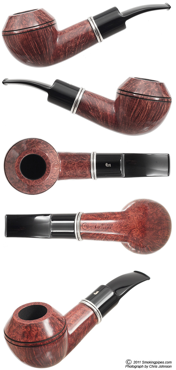 Ser Jacopo Picta Picasso Walnut Rhodesian with Silver (L1) (01)