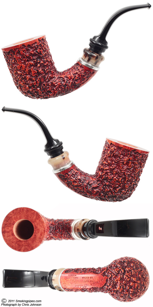 Ser Jacopo Rusticated Bent Billiard  with Pulchra Mount (R1) (Maxima)