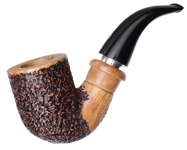 Ser Jacopo Jucunda Rusticated Bent Billiard Delecta with Silver (R1)