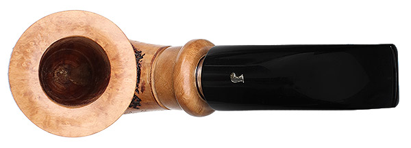 Ser Jacopo Jucunda Rusticated Bent Billiard Delecta with Silver (R1)