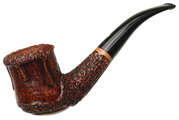 Ser Jacopo Rowlette Rusticated Bent Billiard