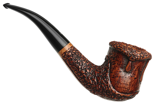 Ser Jacopo Rowlette Rusticated Bent Billiard