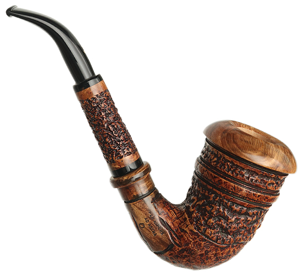 Ser Jacopo "La Pipaccia" Rusticated Calabash (1) (D)