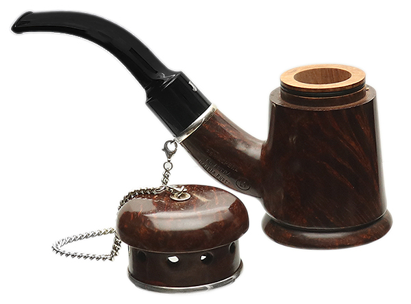 Ser Jacopo Mangia Fuoco Smooth Cherrywood with Silver (L1)
