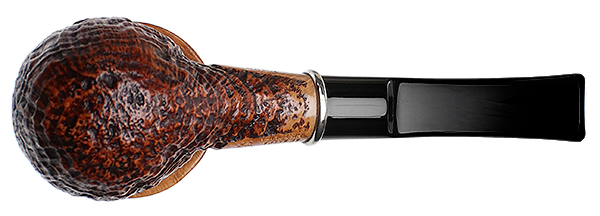 Ser Jacopo Historica Captain Warren Sandblasted Bent Egg Calabash (35) (S2)