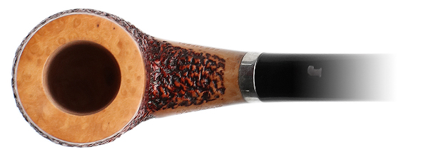 Ser Jacopo Rusticated Bent Billiard Churchwarden (R1) (B)
