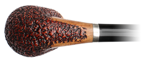 Ser Jacopo Rusticated Bent Billiard Churchwarden (R1) (B)