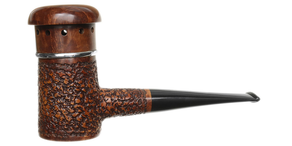 Ser Jacopo Mangia Fuoco Rusticated Poker with Silver (R1) (D)