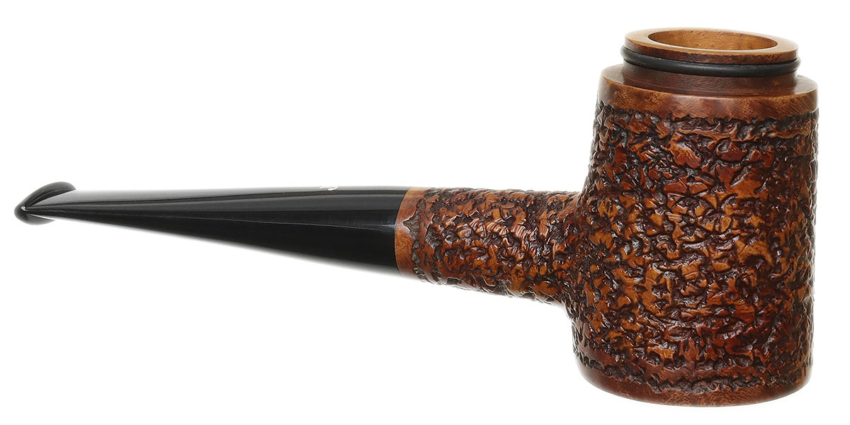 Ser Jacopo Mangia Fuoco Rusticated Poker with Silver (R1) (D)