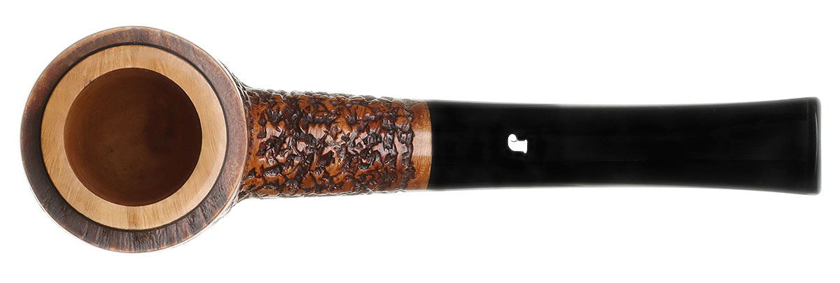 Ser Jacopo Mangia Fuoco Rusticated Poker with Silver (R1) (D)