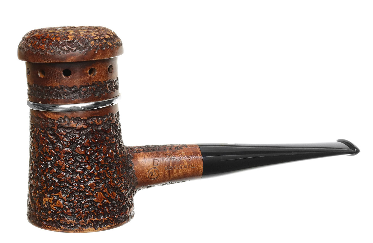 Ser Jacopo Mangia Fuoco Rusticated Poker with Silver (R1) (D)