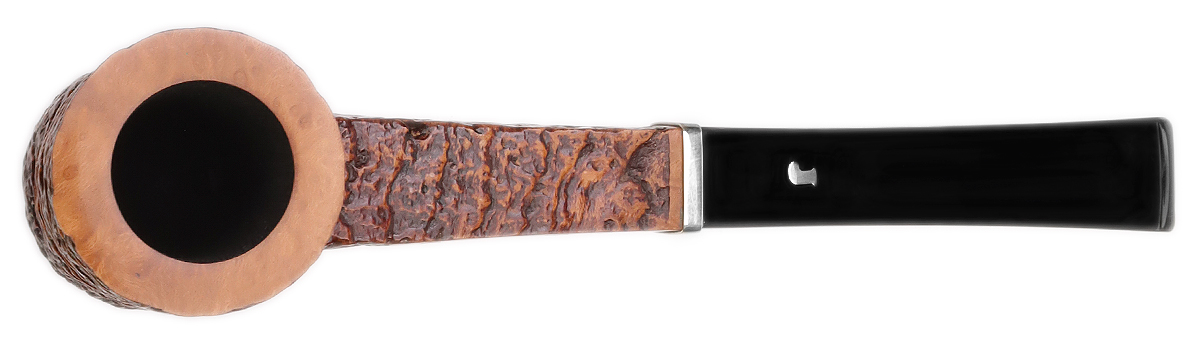 Ser Jacopo Picta Miro Sandblasted Billiard with Silver (S2) (C) (08)