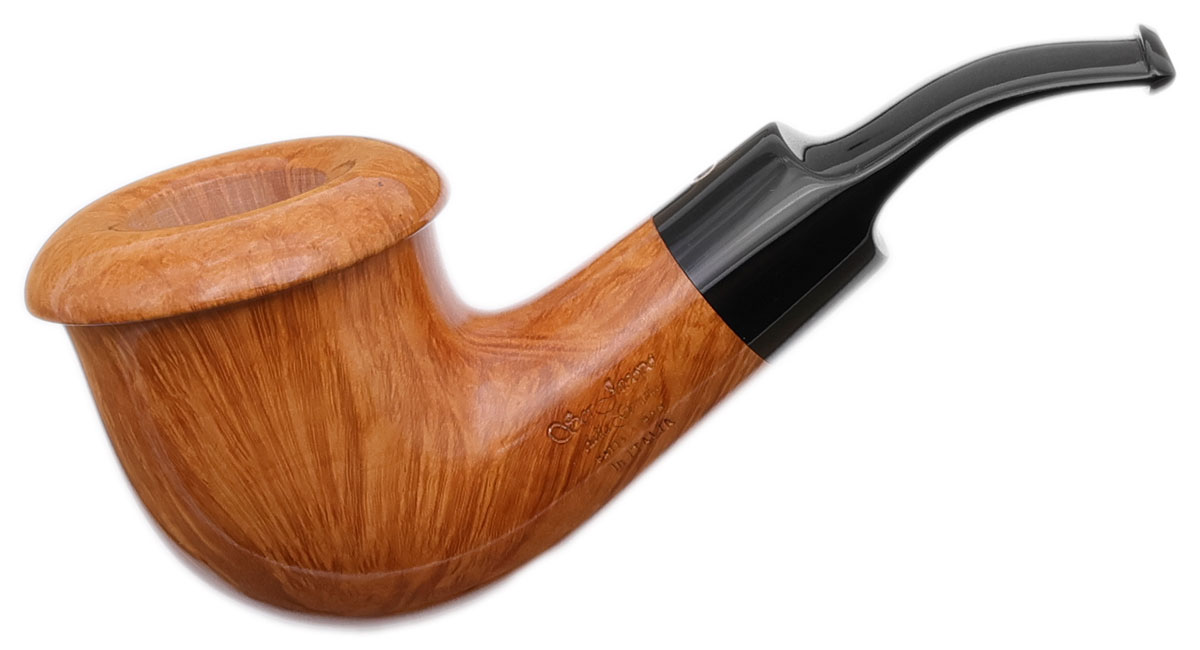 Ser Jacopo Gem Series Fiammata Smooth Calabash (Granato) (A)