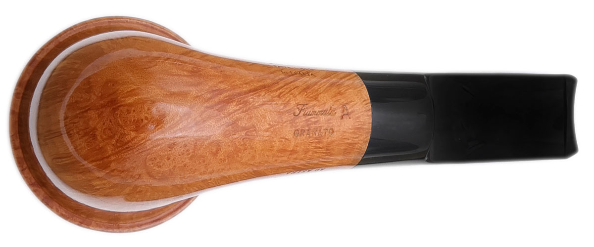 Ser Jacopo Gem Series Fiammata Smooth Calabash (Granato) (A)