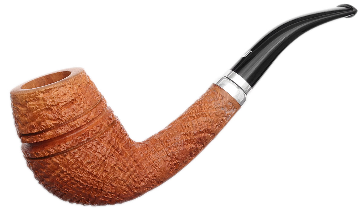 Ser Jacopo "La Pipaccia" Spongia Sandblasted Bent Egg with Silver (S3) (C) (12)