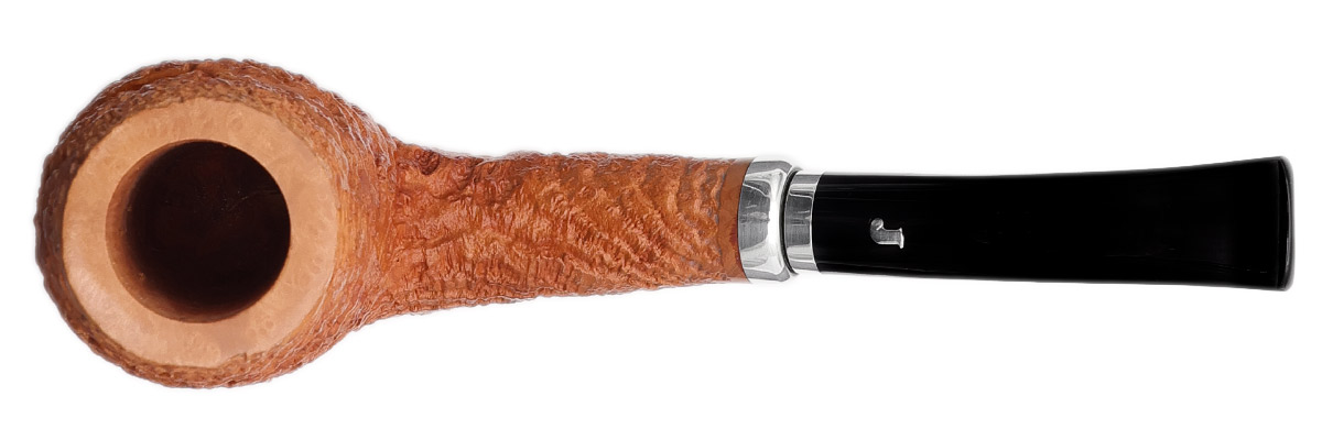Ser Jacopo "La Pipaccia" Spongia Sandblasted Bent Egg with Silver (S3) (C) (12)