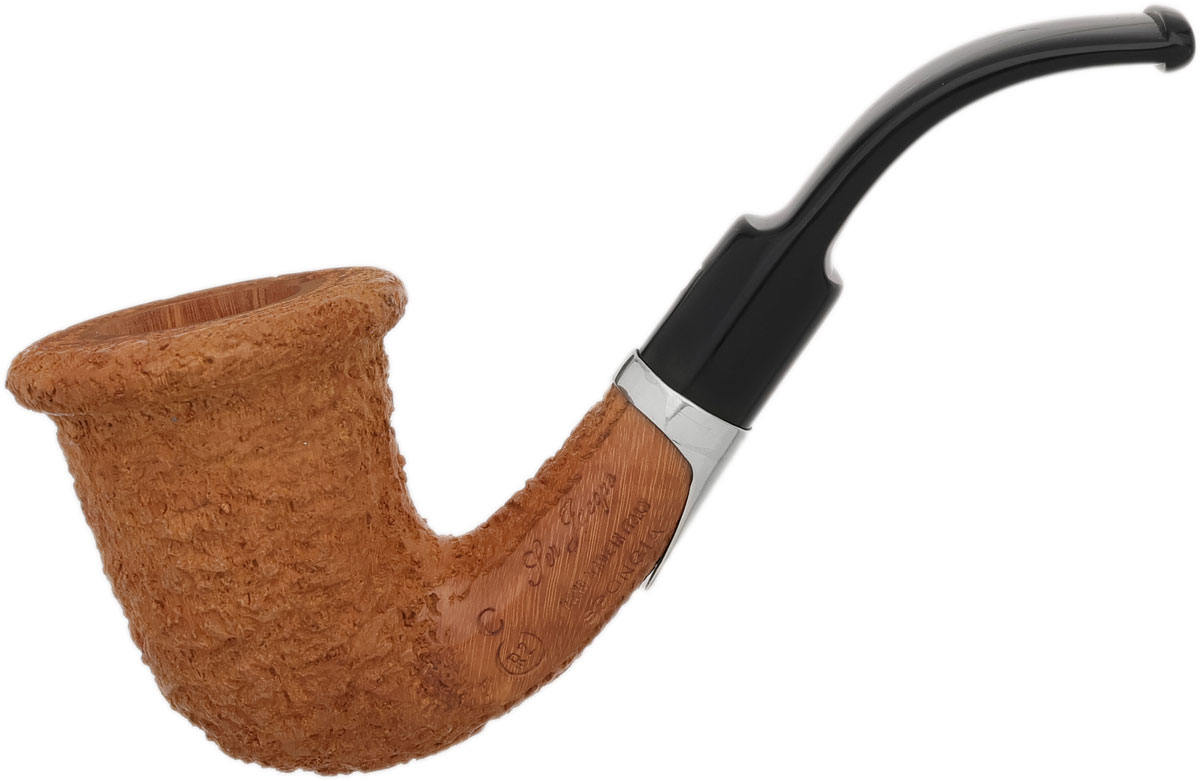 Ser Jacopo Picta Van Gogh Spongia Rusticated Calabash with Silver (R2) (C) (3)