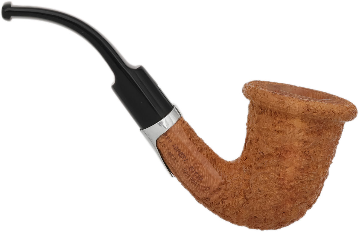 Ser Jacopo Picta Van Gogh Spongia Rusticated Calabash with Silver (R2) (C) (3)