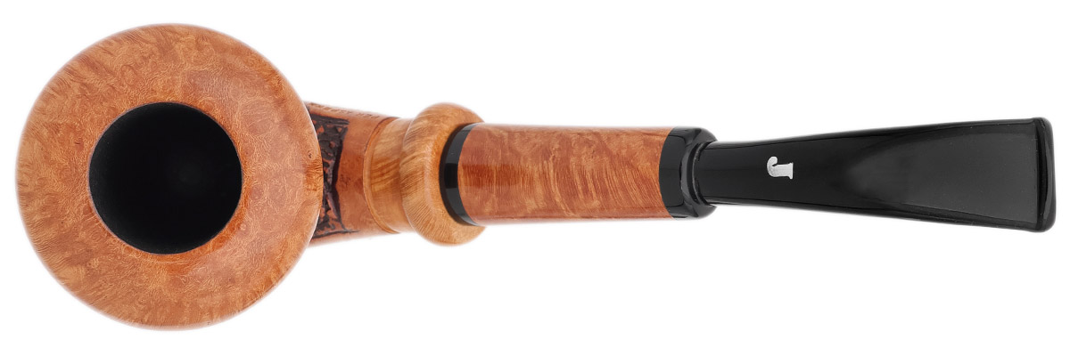 Ser Jacopo "La Pipaccia" Rowlette Rusticated Calabash (D) (1)