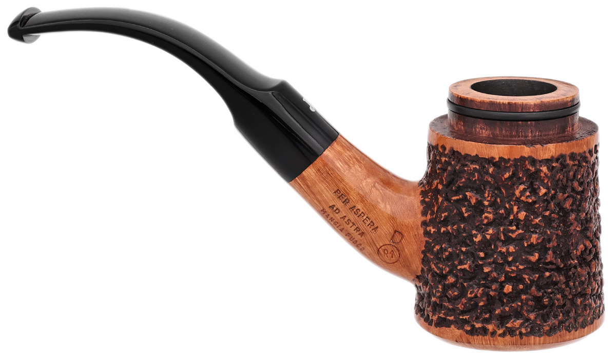 Ser Jacopo Mangia Fuoco Rusticated Cherrywood with Silver (R1) (D)