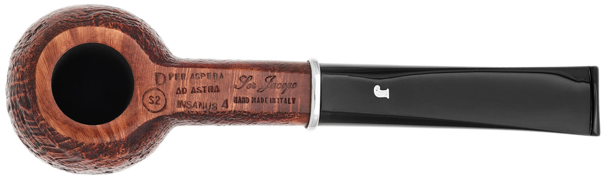 Ser Jacopo Insanus Sandblasted Upside Down Billiard with Silver (S2) (D) (1)