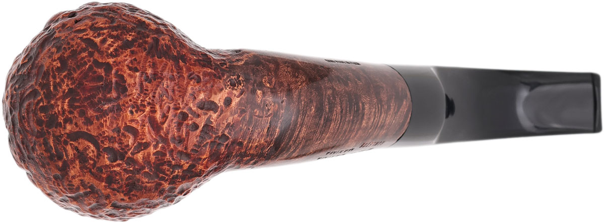 Ser Jacopo Rowlette Unigena Carved Bent Billiard (B) (Maxima Maxima)