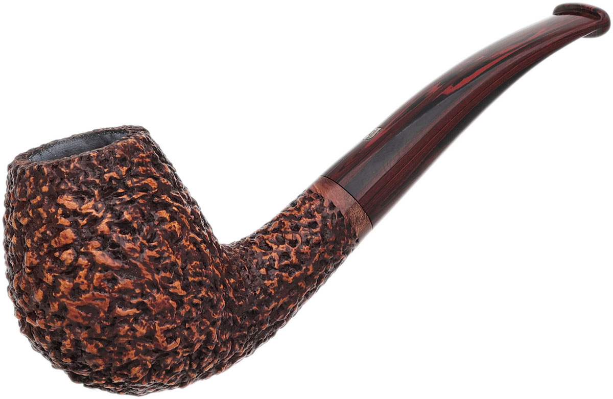 Ser Jacopo Rusticated Bent Brandy with Cumberland Stem (R1) (A)