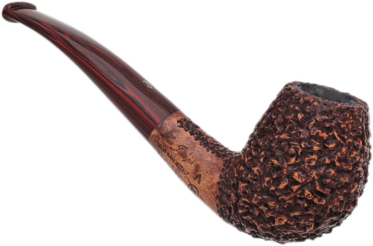 Ser Jacopo Rusticated Bent Brandy with Cumberland Stem (R1) (A)