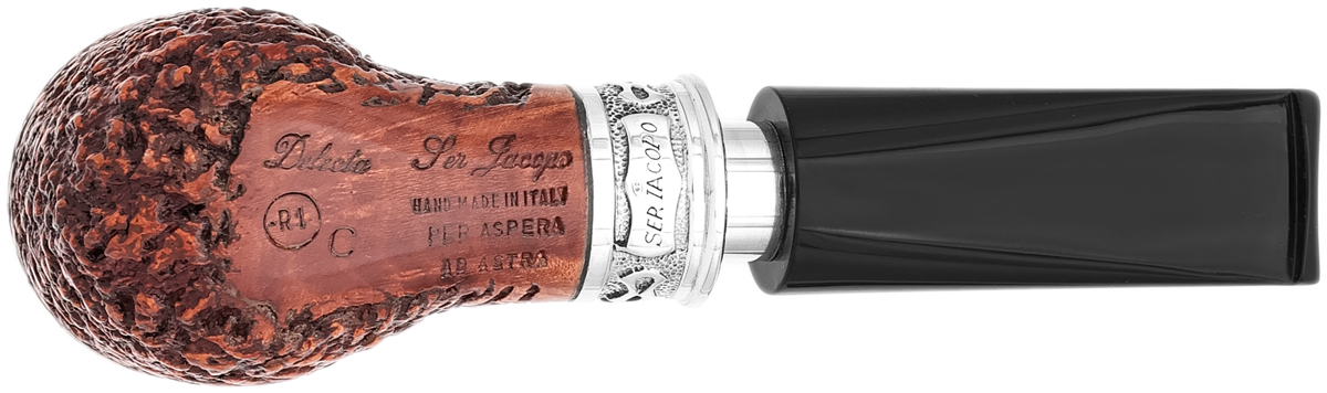 Ser Jacopo Delecta Rusticated Billiard with SIlver (R1) (C)