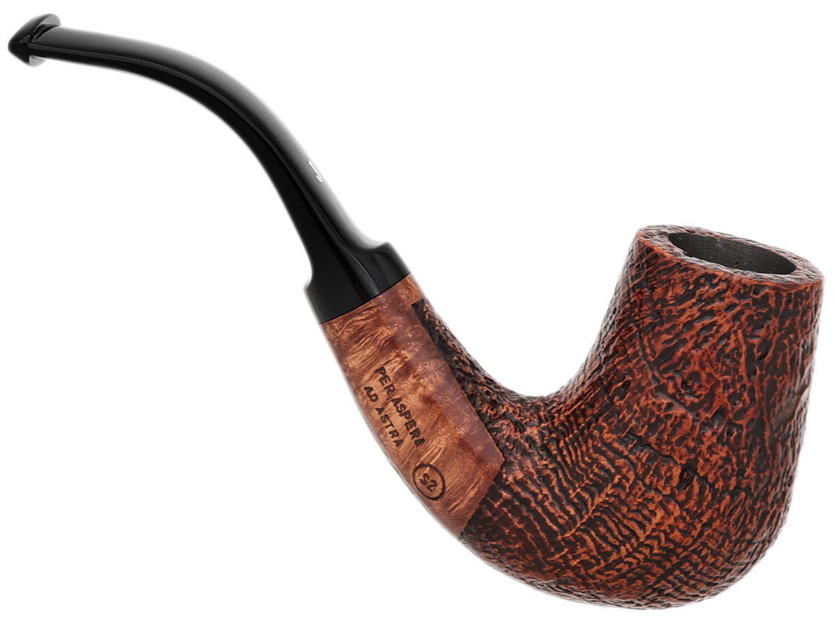 Ser Jacopo Sandblasted Bent Billiard (S2)