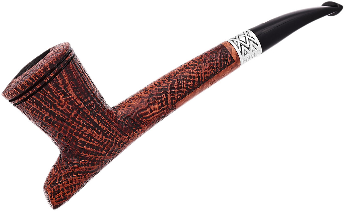 雅克博 Calumet Sandblasted 骑士斗 with Silver (S2) (D) (3)