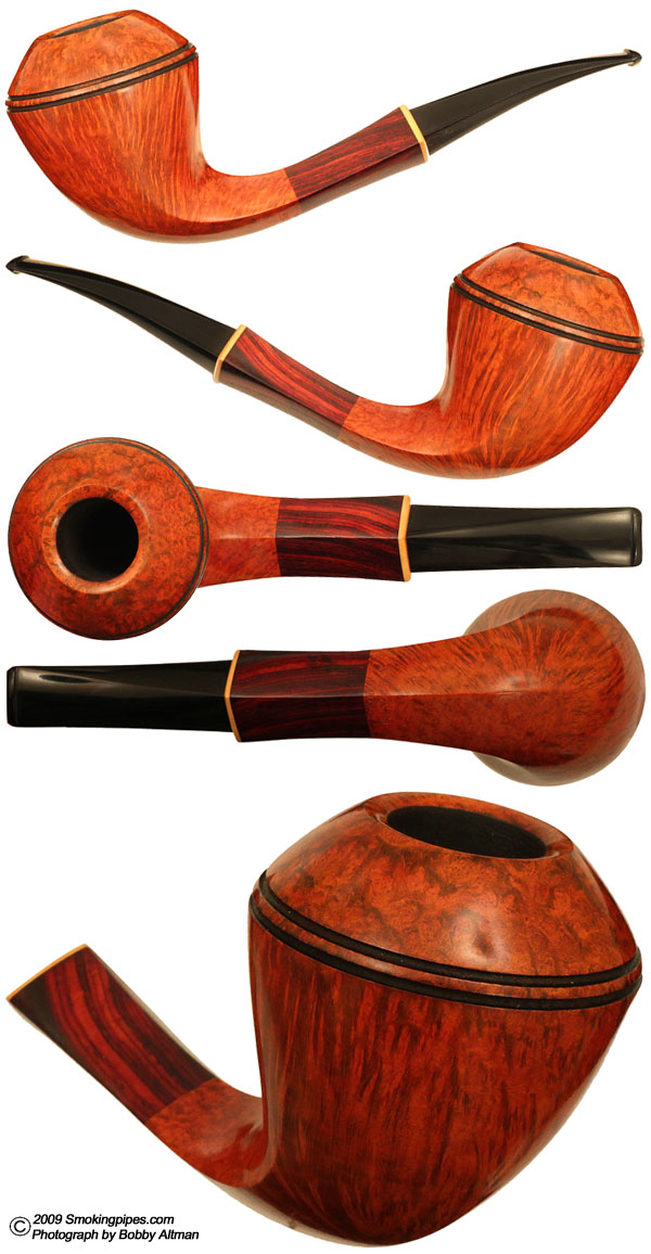 Tonni Nielsen Smooth Bent Bulldog with Cocobolo Shank & Boxwood (9)