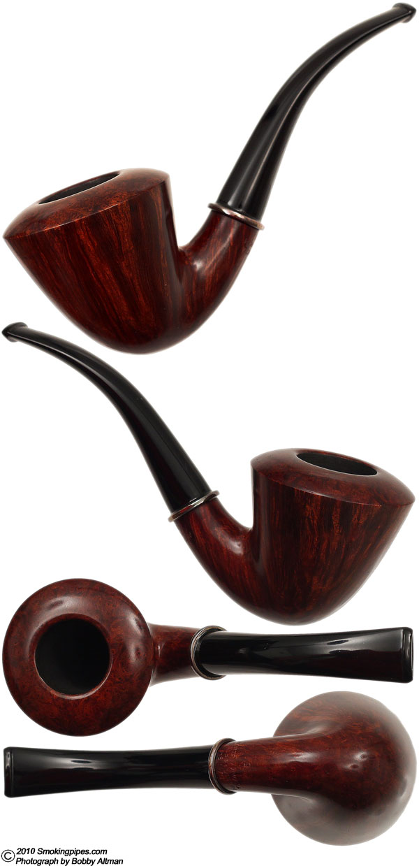 Tonni Nielsen Smooth Bent Dublin with Silver Band (6)