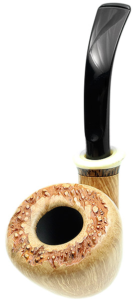 Tonni Nielsen Smooth Bent Dublin with Tooth and Black Palm (Viking)